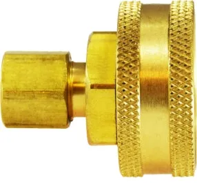 1/2" OD x 3/4" Brass Compression MHT-NON SWIVEL qt