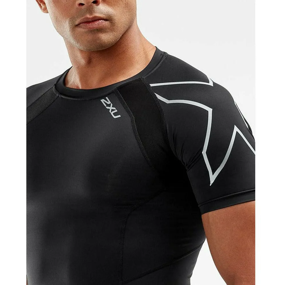 2XU Mens Core Compression Short Sleeve Top