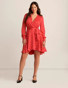 A Line Wrap Dress