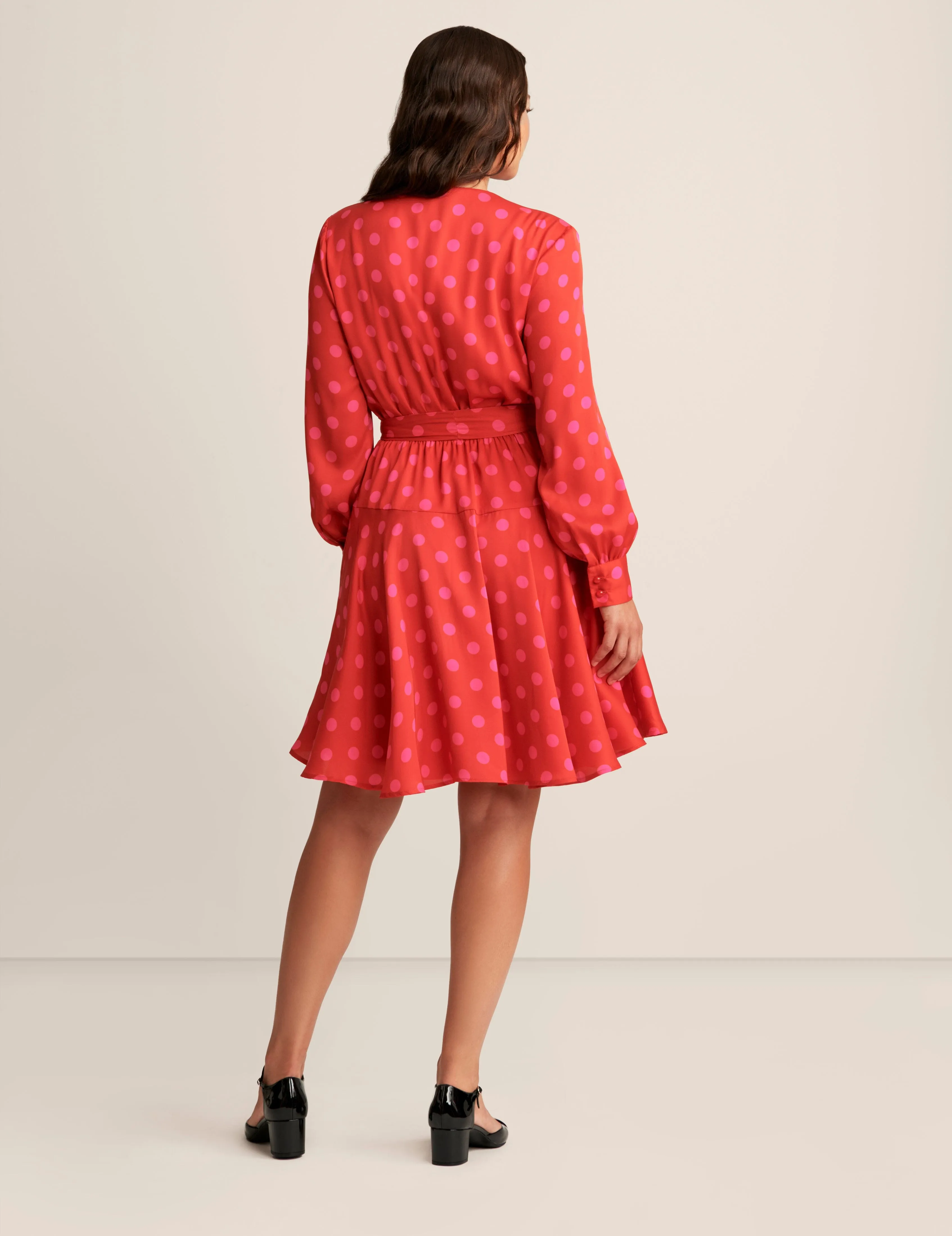 A Line Wrap Dress