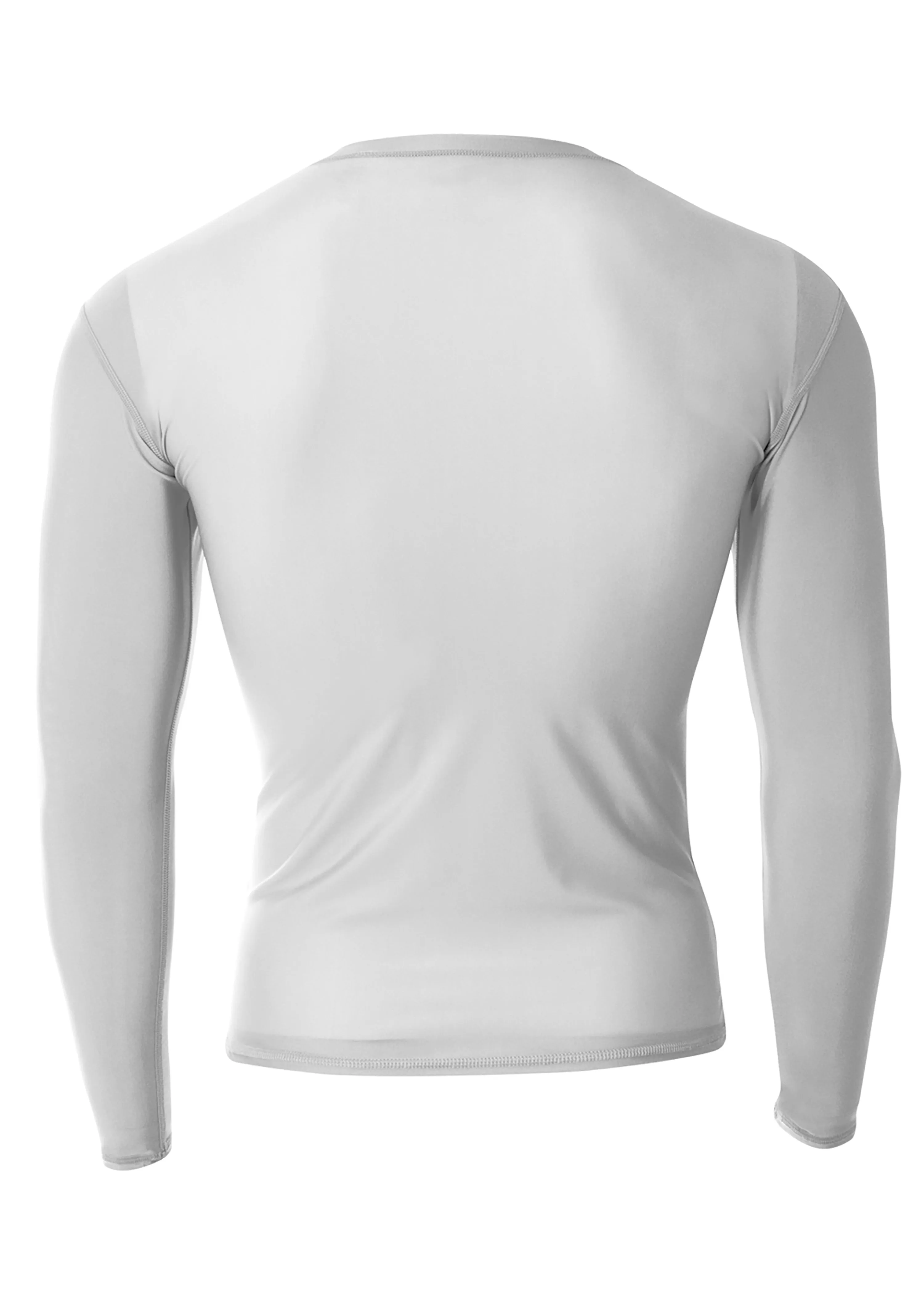 A4 Mens Long Sleeve Compression Crew