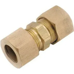 Anderson Metals 750062-04 Pipe Union, 1/4 in, Compression, Brass, 300 psi Pressure