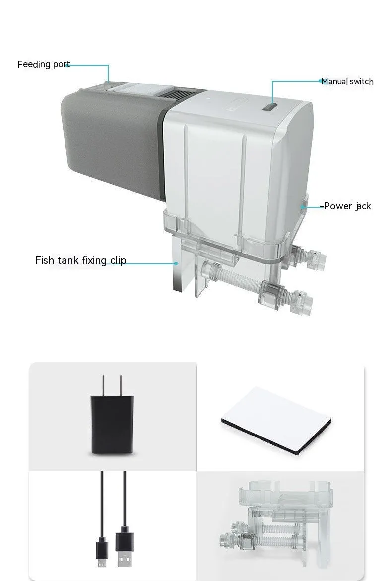 Automatic Pet Feeder Fish Tank Intelligence