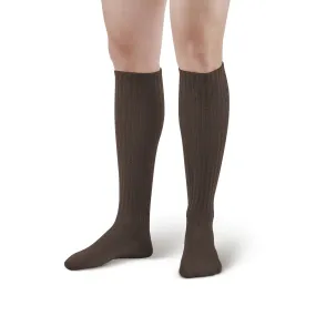 AW Style 180 E-Z Walker Plus Diabetic Knee Highs Socks for Sensitive Feet - 8-15 mmHg