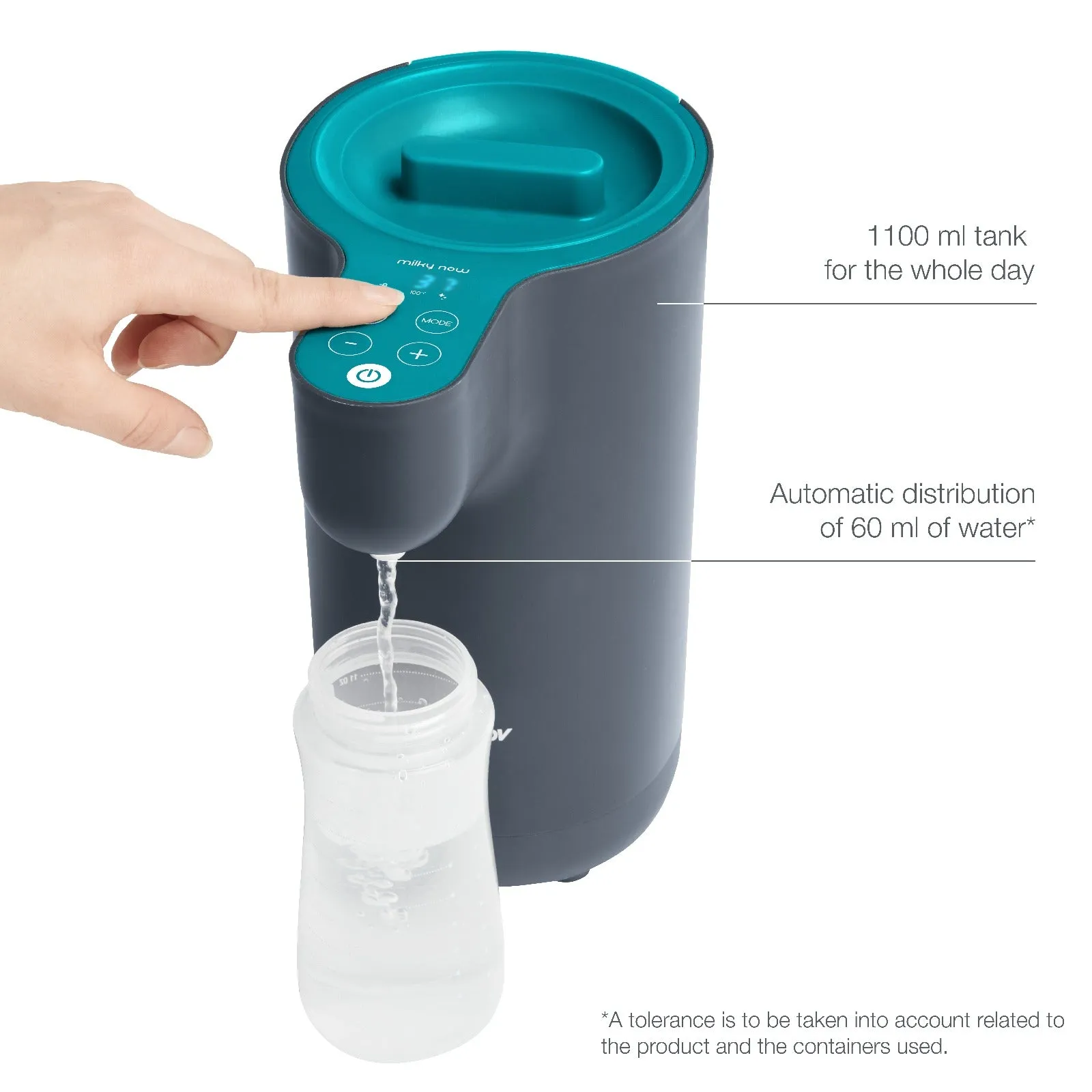 Babymoov Milky Now Smart Instant Warmer & Water Dispenser