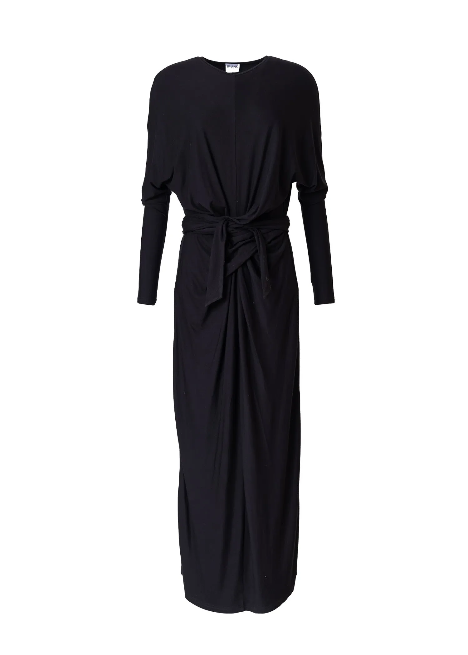 Black Tie Wrap Maxi