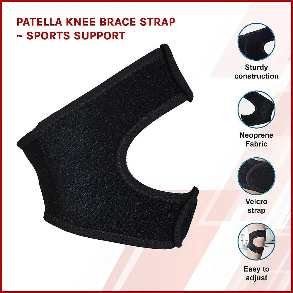 Breathable Patella Knee Brace Strap with Compression Support