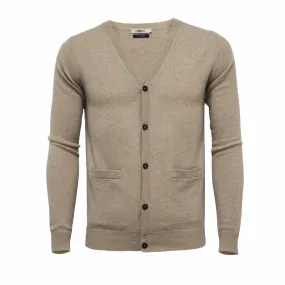 Camel Cashmere Cardigan