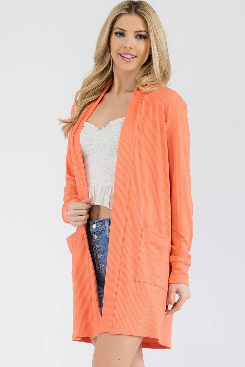 Casual Cardigan With Pockets