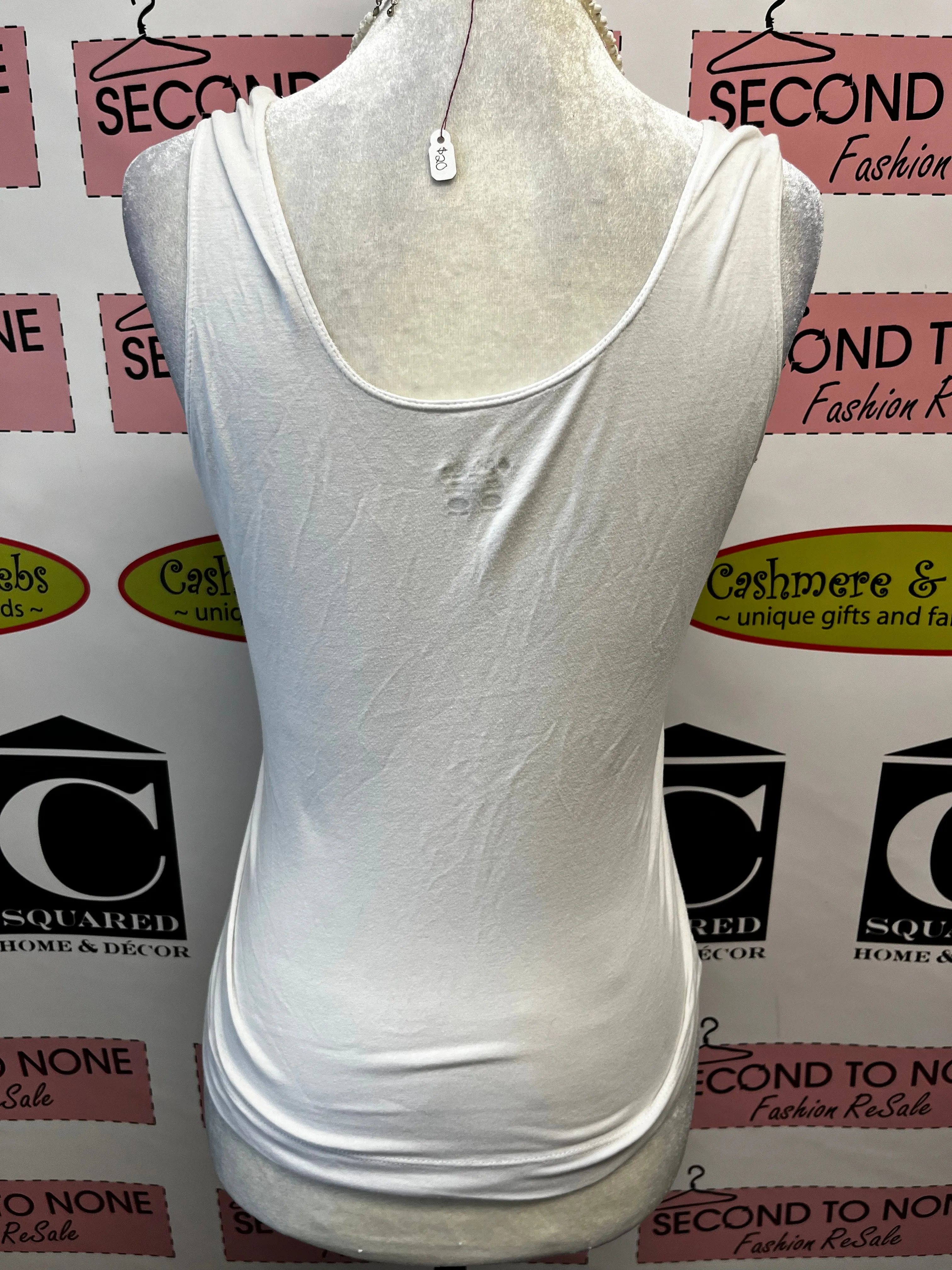 Columbia White Tank (Size S)