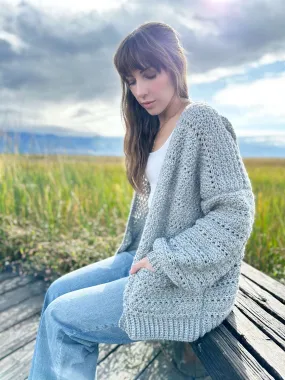 Crochet Kit - The Foggy Shores Cardigan