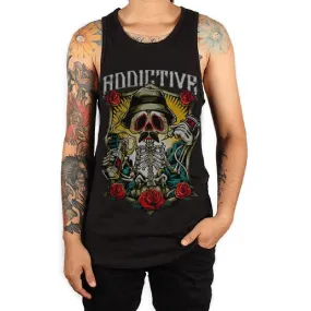 Drinking Skeleton Tank by Addictive Clothing