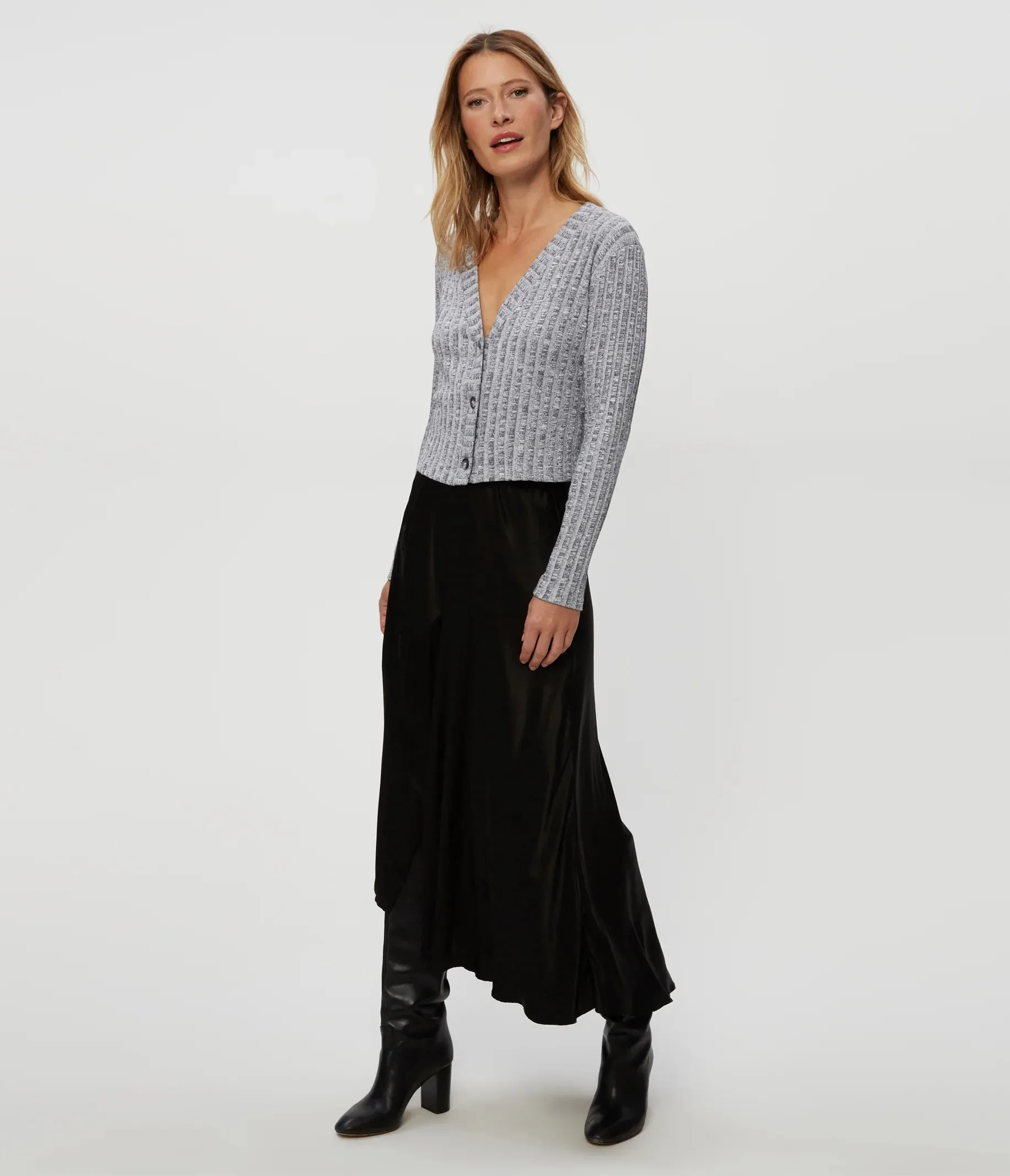 Ellis Cropped Cardigan Top