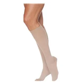 Eversheer 20-30mm Hg Calf, Closed Toe, Medium, Long, Natural