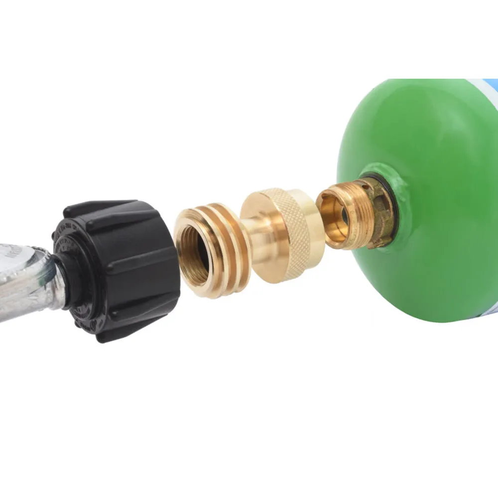 Flame King AB225 Solid Brass Y-Splitter Valve w/ Two Male Pipe Threads