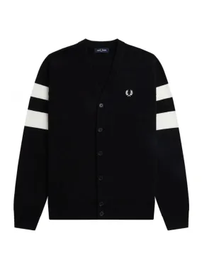 Fred Perry Tipped Sleeve Cardigan