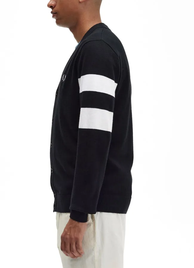 Fred Perry Tipped Sleeve Cardigan