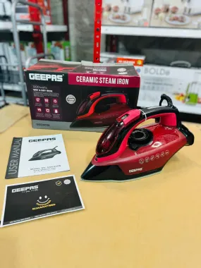 GEEPAS 3100W Ceramic Steam Iron-24026