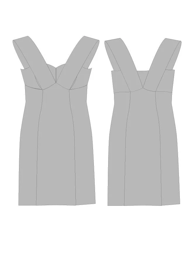 Georgia Dress - PDF sewing pattern