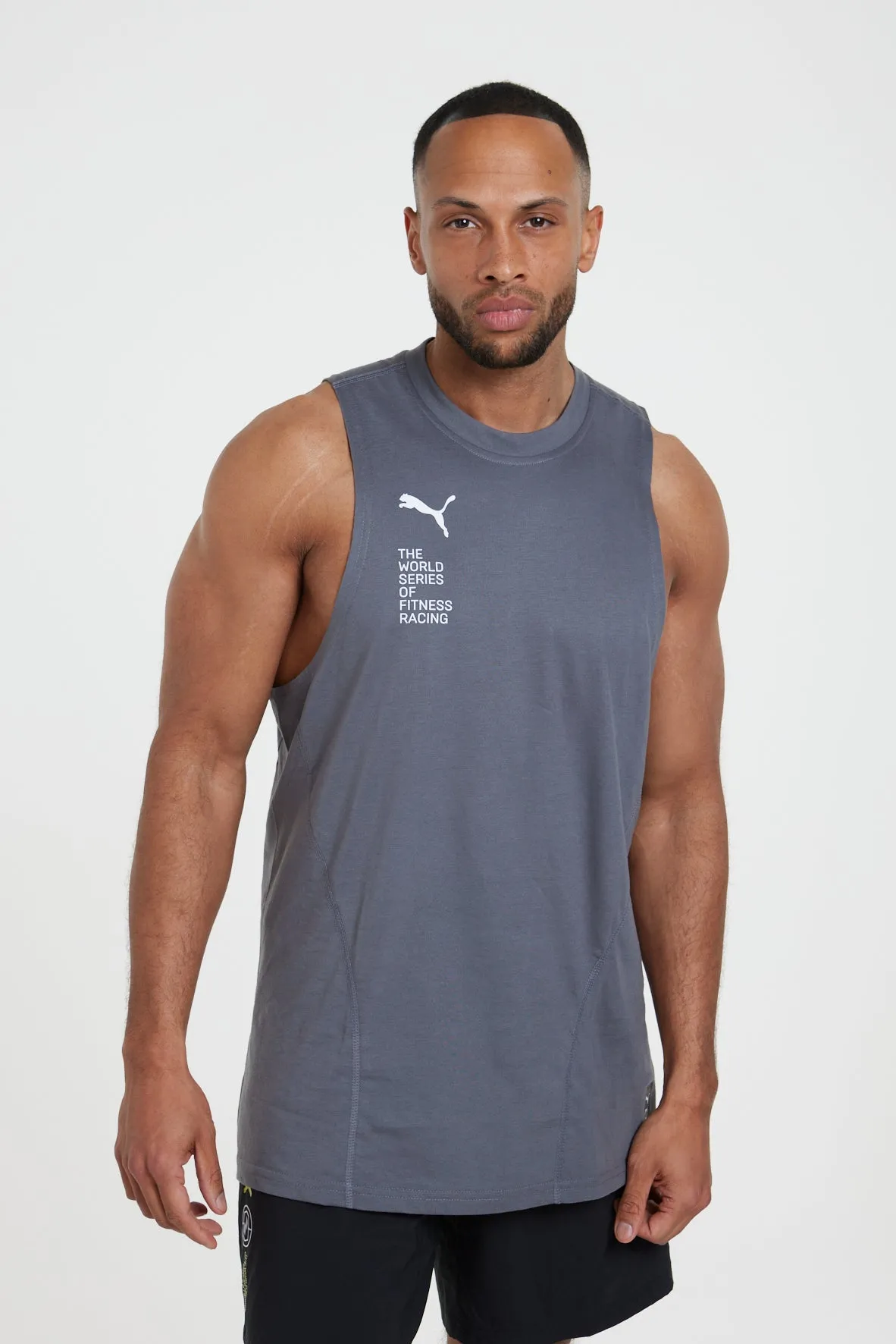 HYROX|PUMA Hoops Drycell Tank - Grey