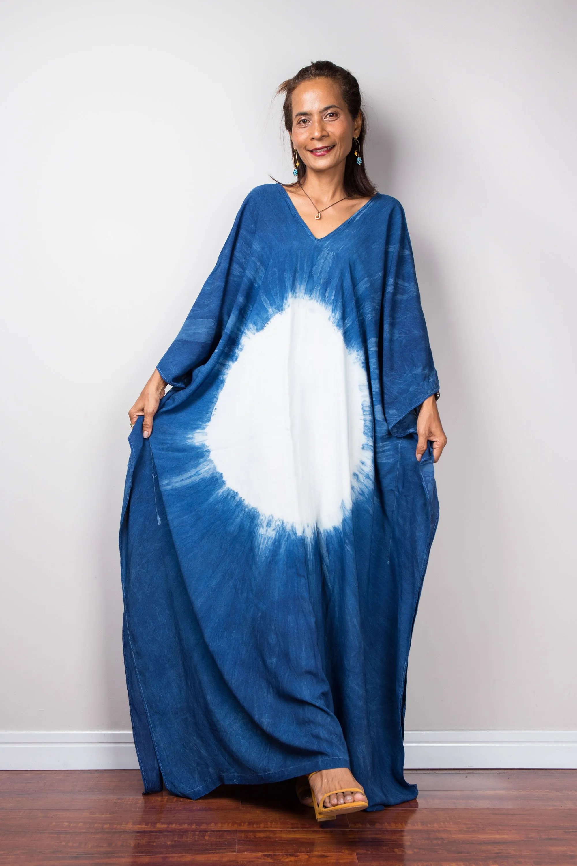 Indigo kaftan