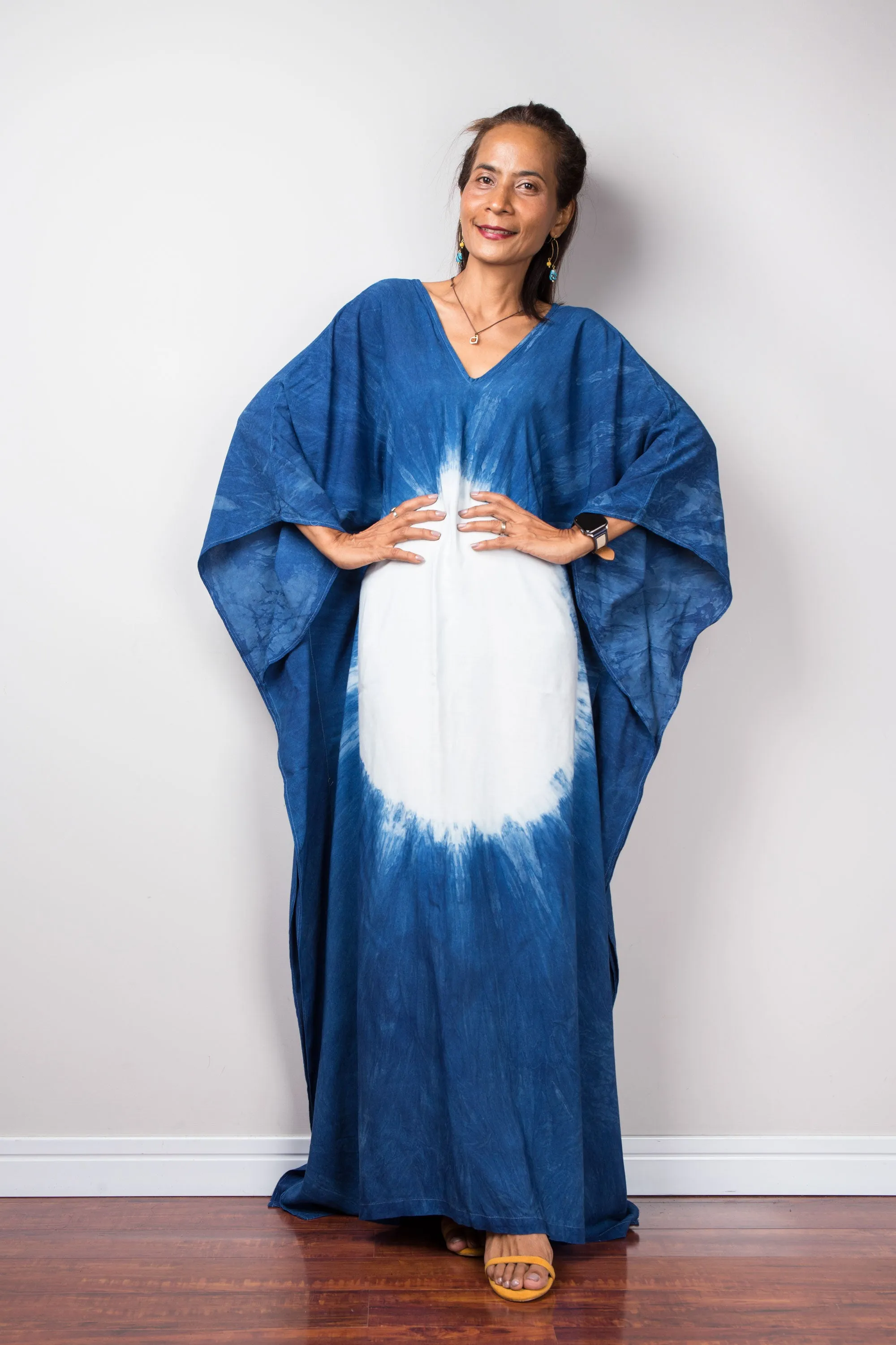 Indigo kaftan