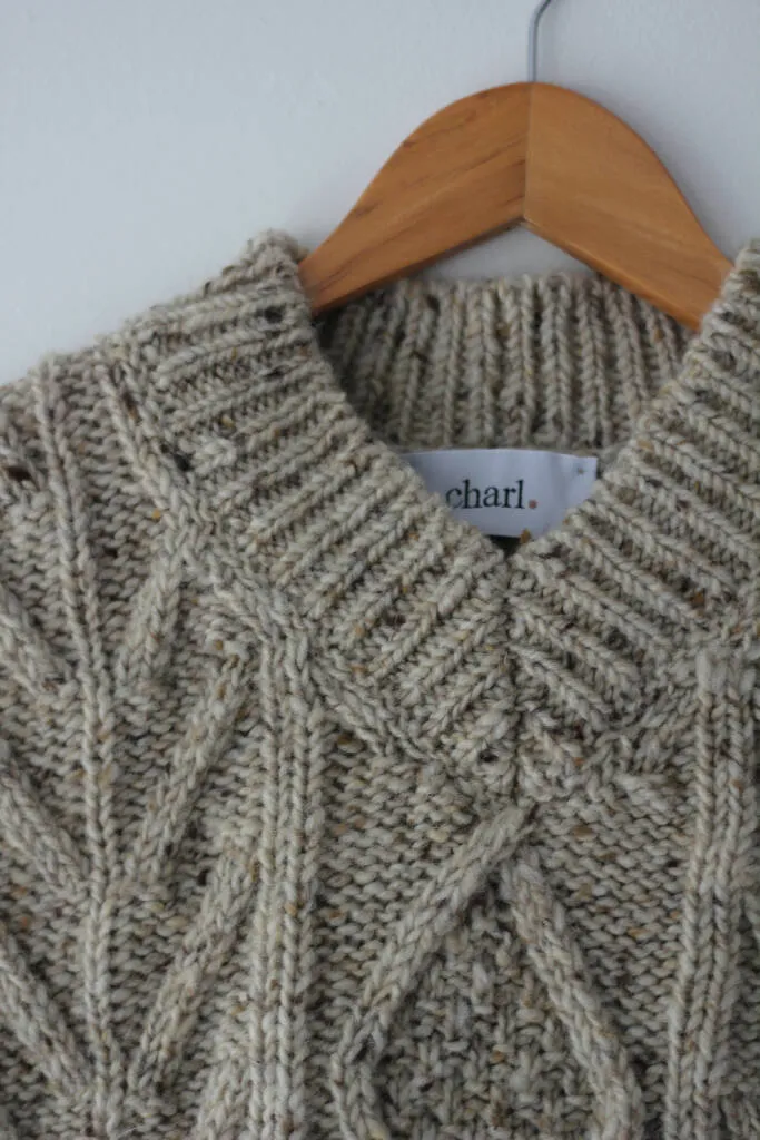 Jimmy Cable Knit Vest