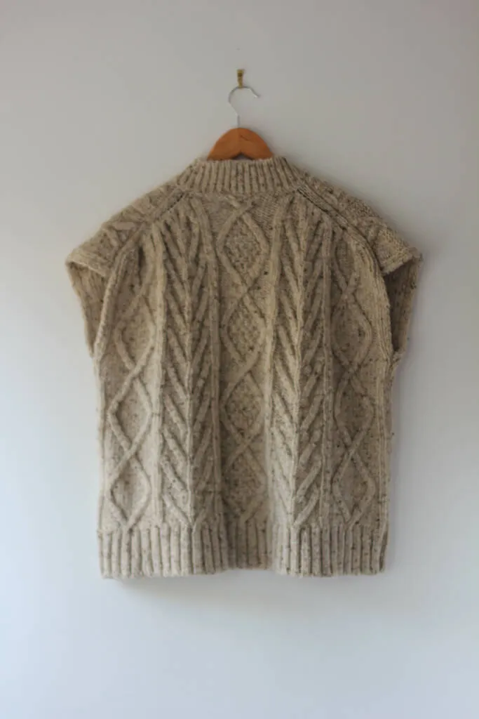 Jimmy Cable Knit Vest