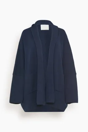 Kaden Oversized Cardigan in Midnight Navy