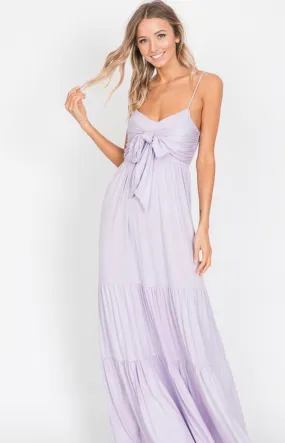 Lavender Tiered Maxi