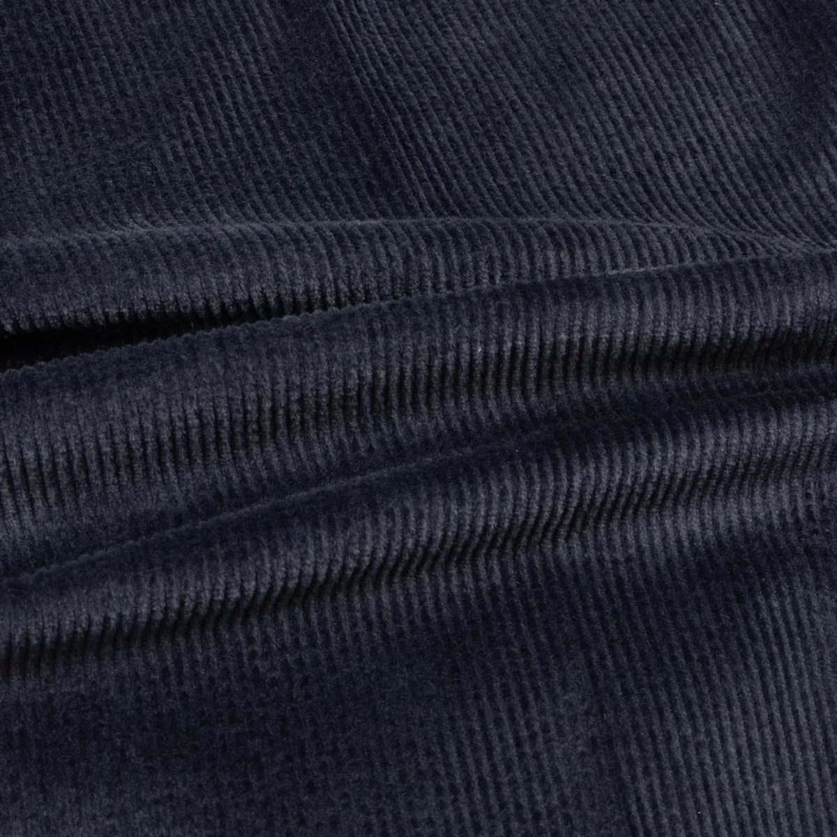 Light Navy Loro Piana Stretch Cotton & Wool Corduroy Trousers