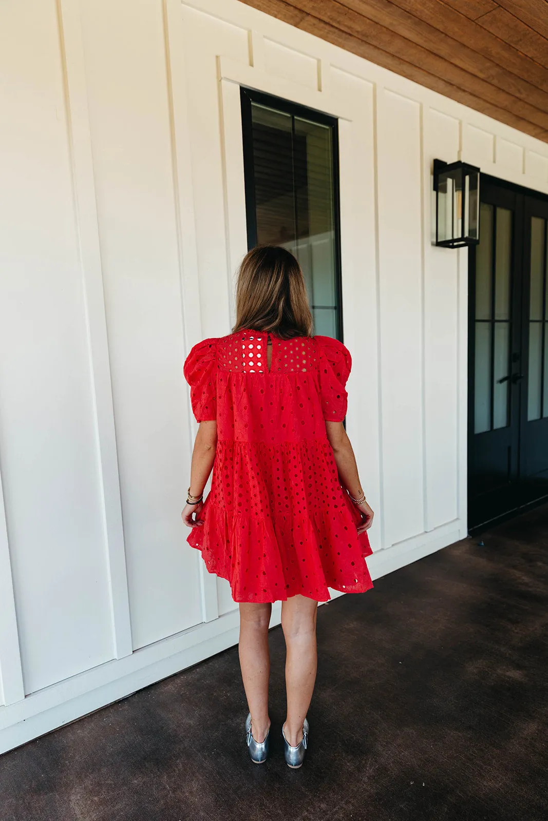 Lighthearted Mini Dress - Candy Apple