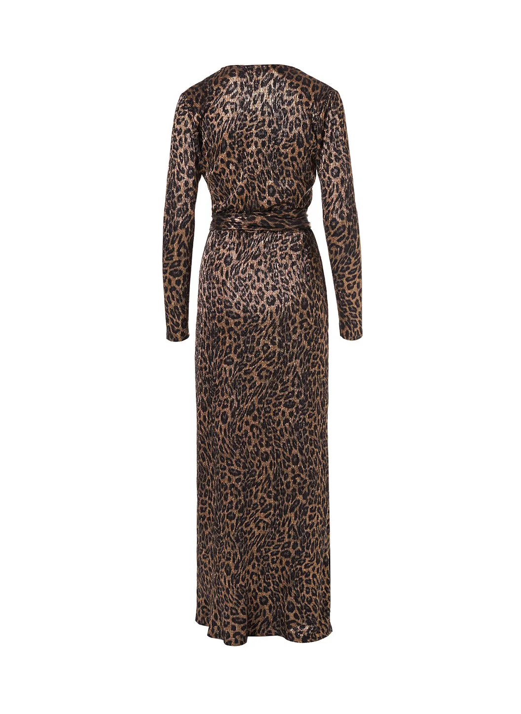 Look 3 Wrap Maxi Dress Leopard - FINAL SALE