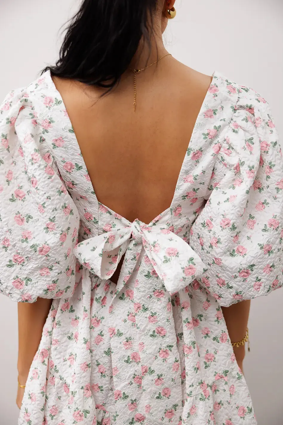 Magnolia Floral Babydoll Dress - FINAL SALE