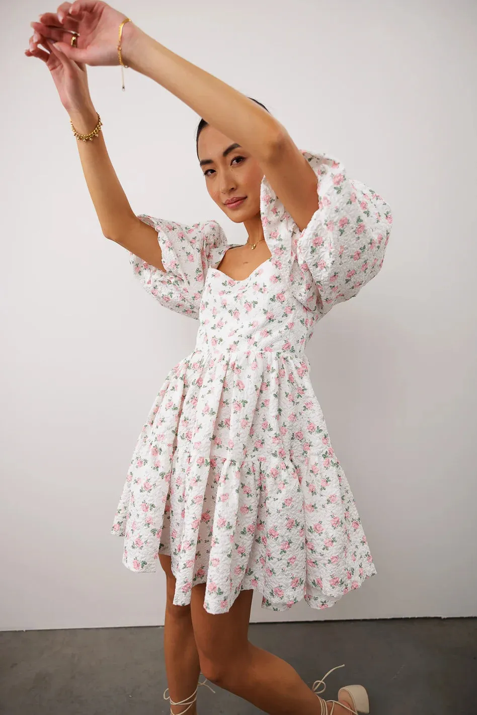 Magnolia Floral Babydoll Dress - FINAL SALE