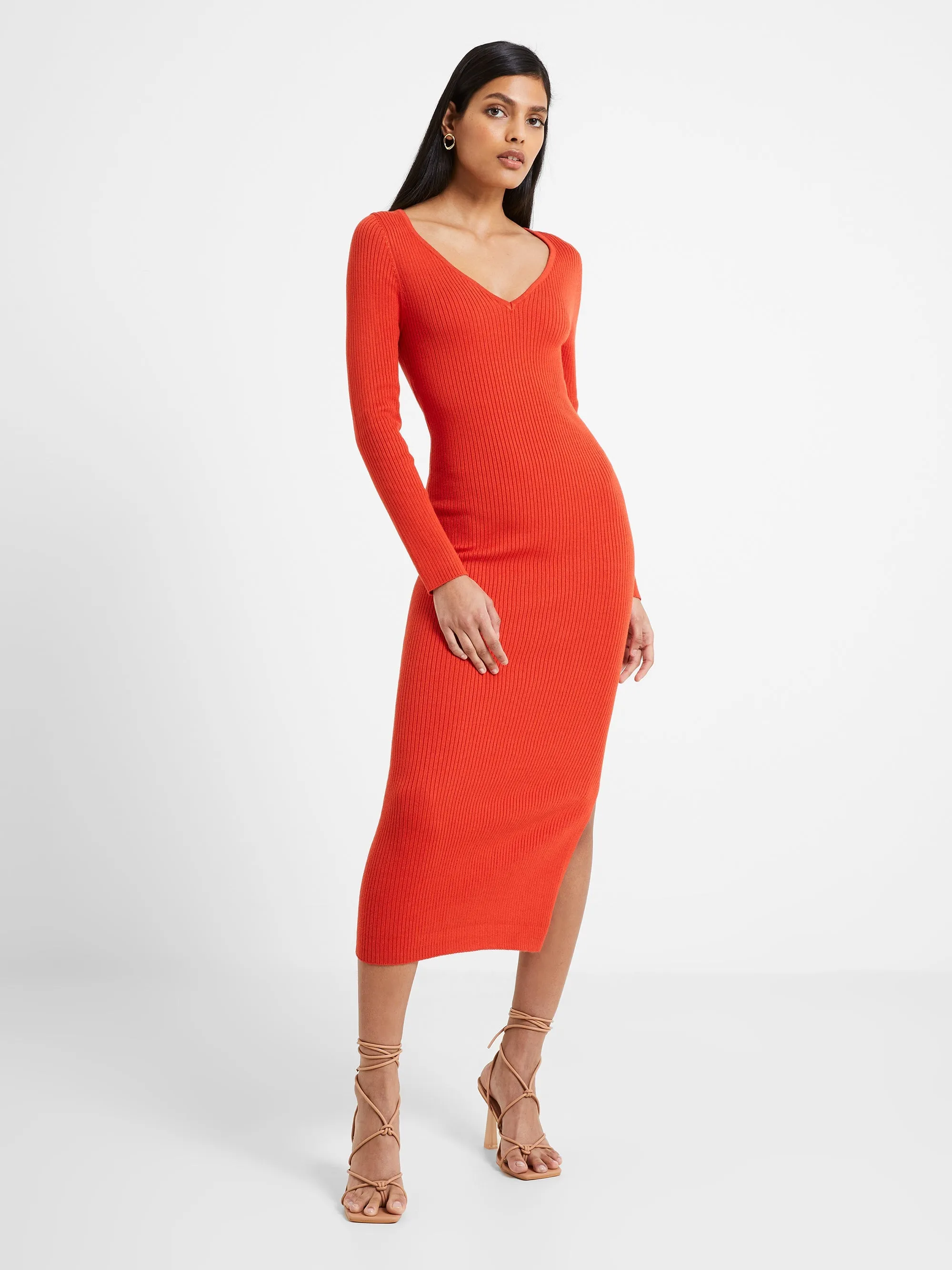 Mari Knit Midi Dress