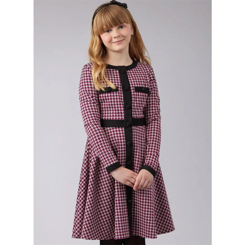 McCall's Pattern M8445 Girls' Knit Dresses