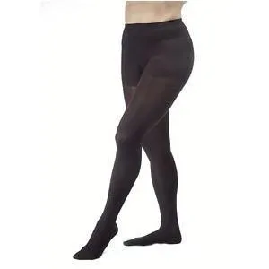 Med Waist Hght, Black Clsd Toe, Ultrasheer, 30-40