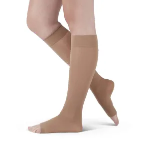 medi assure 15-20 mmHg Calf High Open Toe Compression Stockings