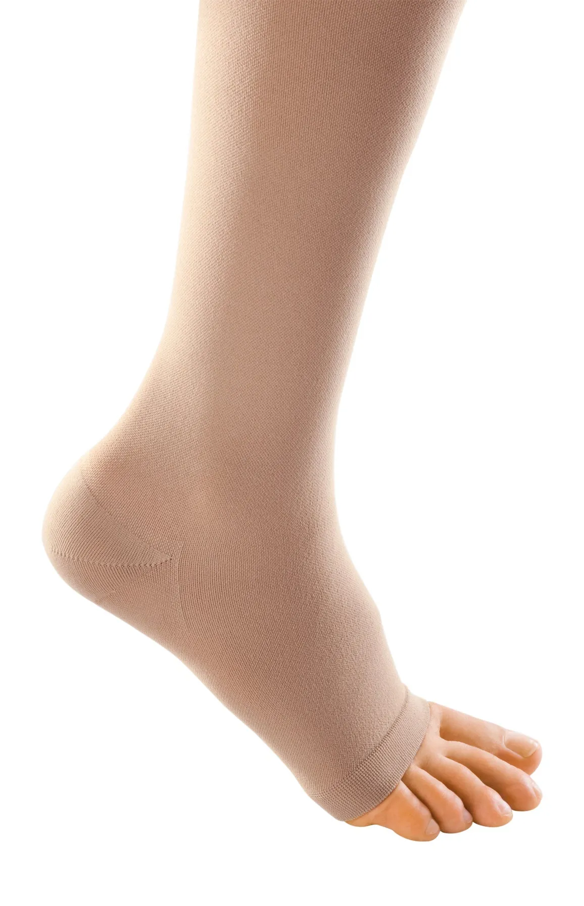 mediven forte 30-40 mmHg Calf High w/Silicone Topband Open Toe Compression Stockings