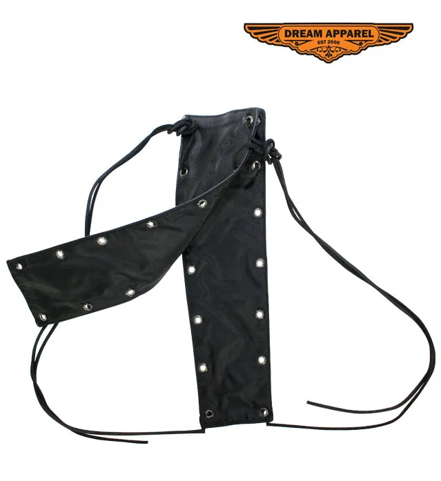 Mens Naked Cowhide Leather Vest Extender (Fits: MV301-SS, MV303-SS, MV3090-SS)