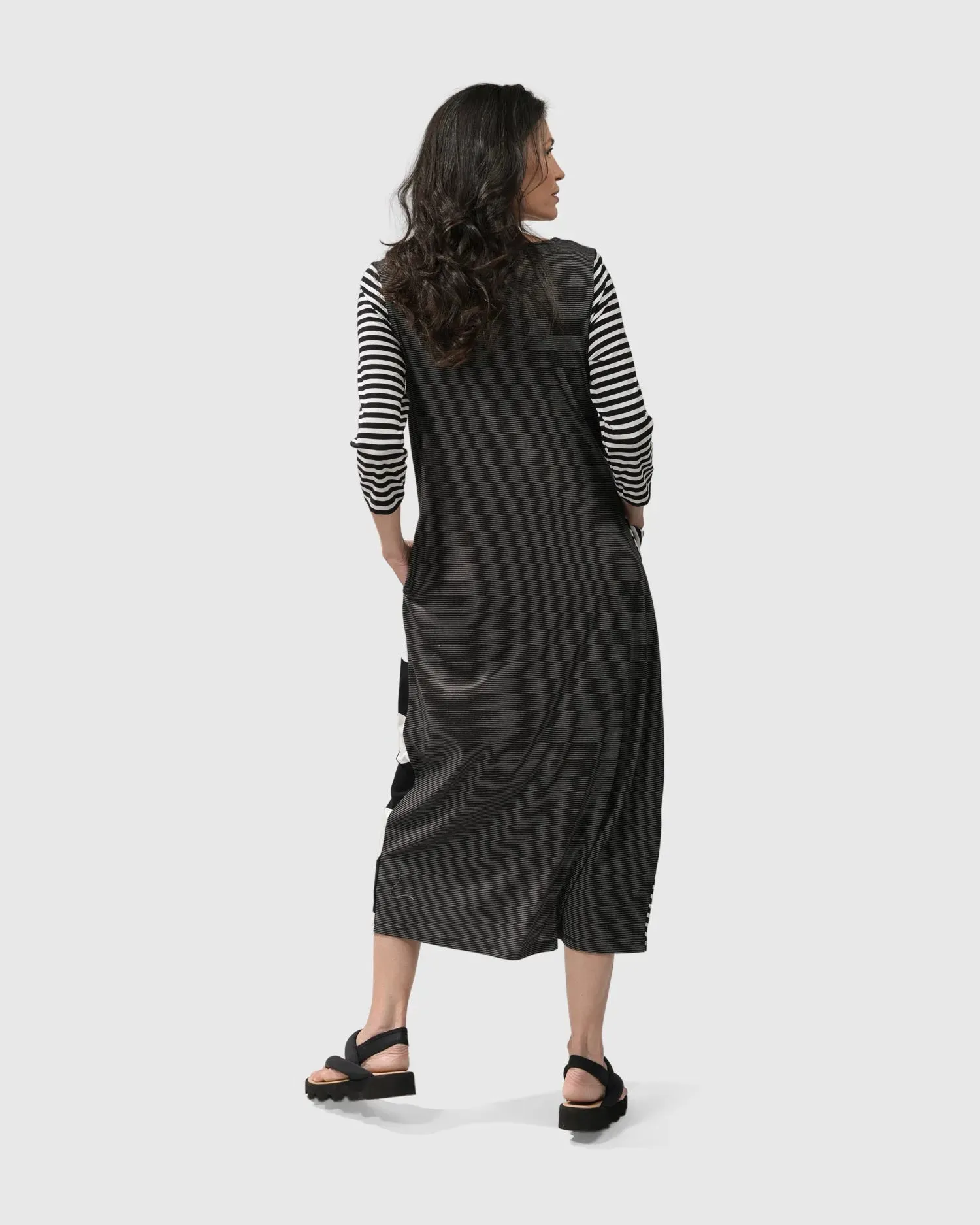 MINNIE MIDI DRESS MONO