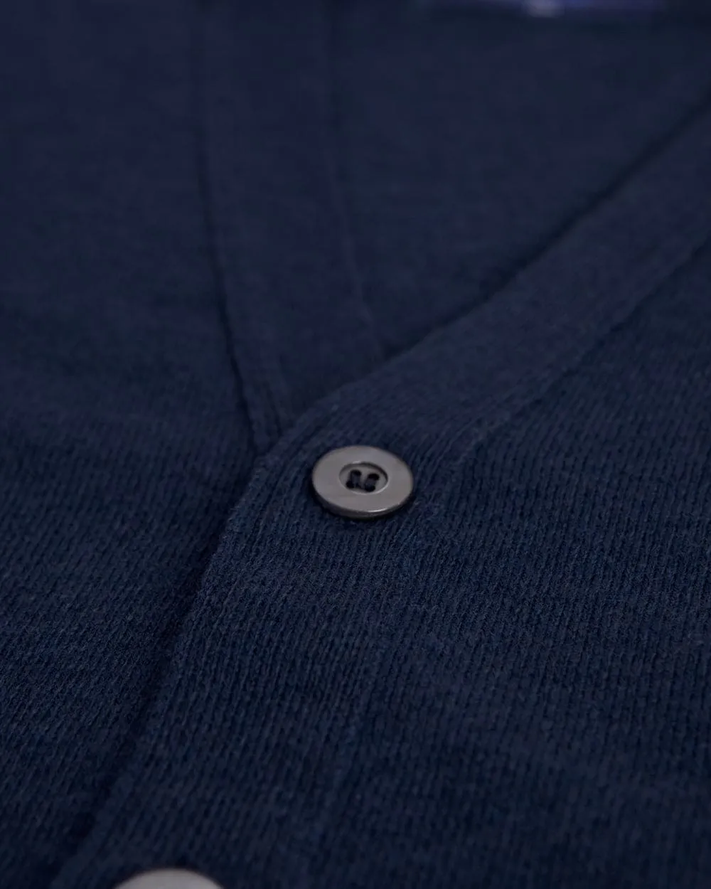 Navy Lightweight Cashmere Cardigan