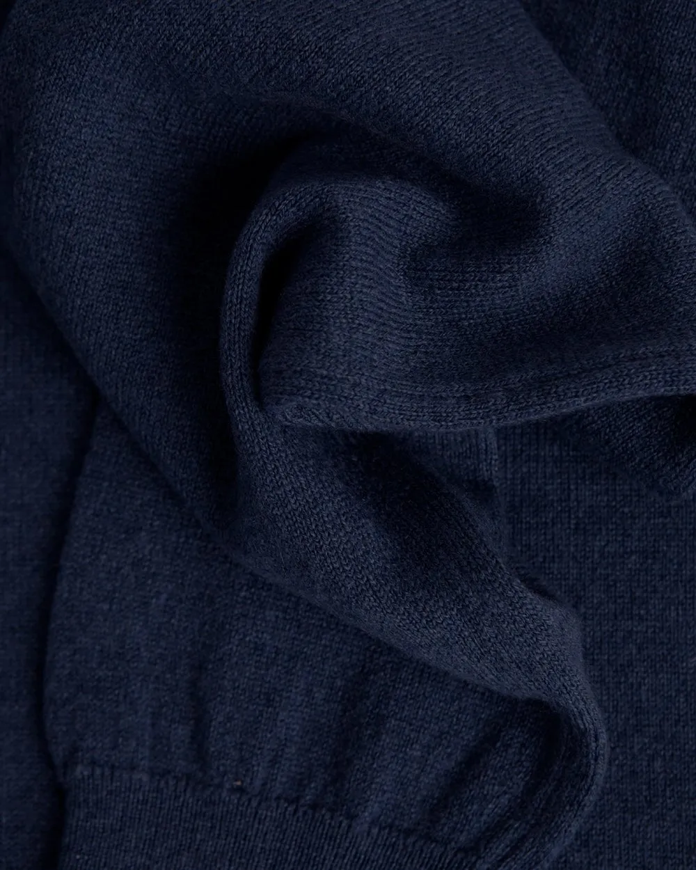 Navy Lightweight Cashmere Cardigan