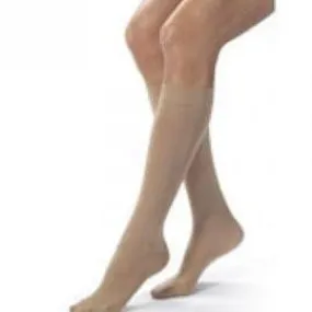 Opaque Knee-High Moderate Compression Stockings Large, Natural