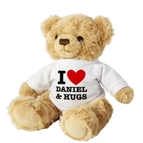 Personalised I Heart Teddy Bear