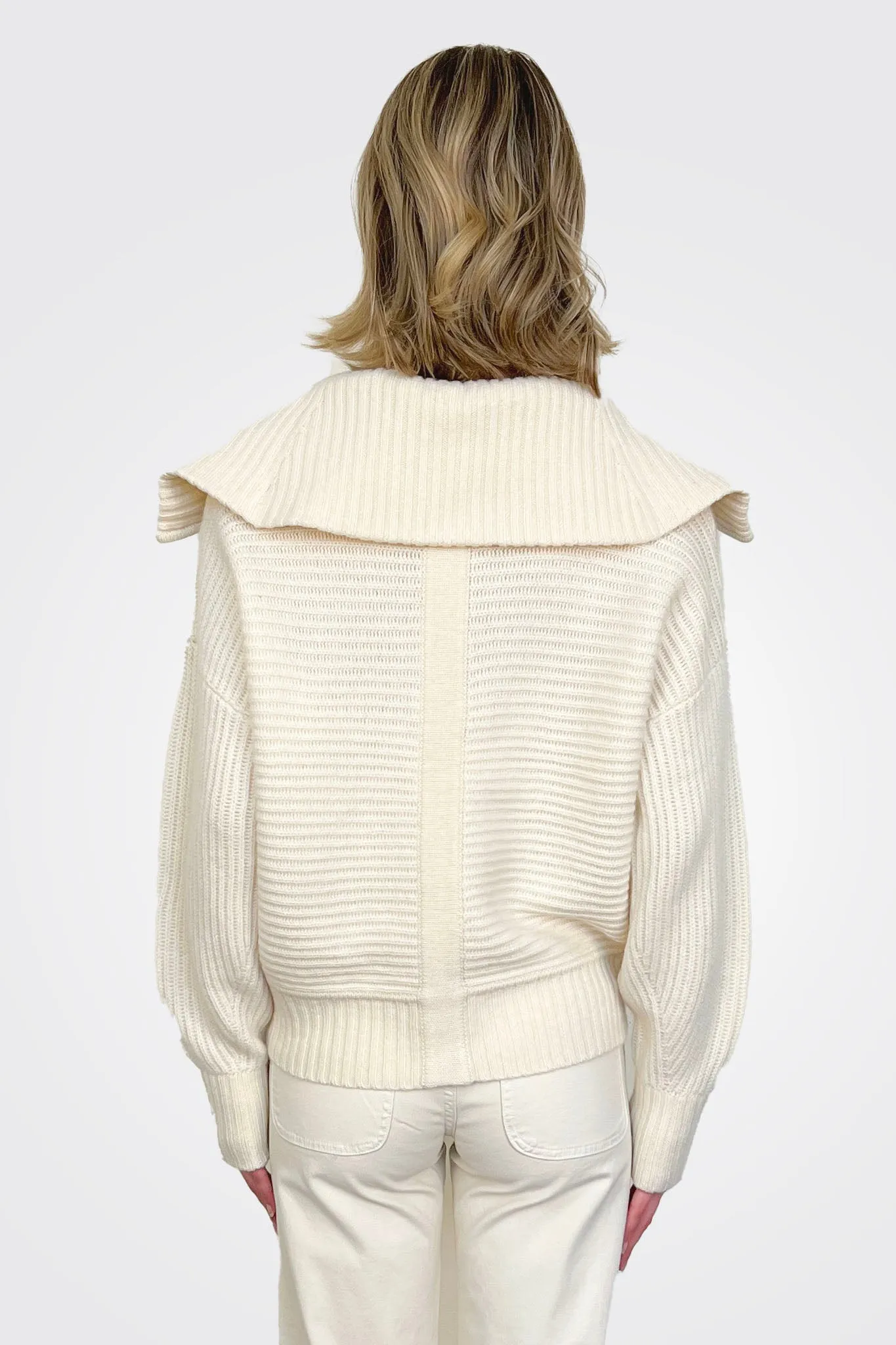 Quarter Zip Cardigan - Eco