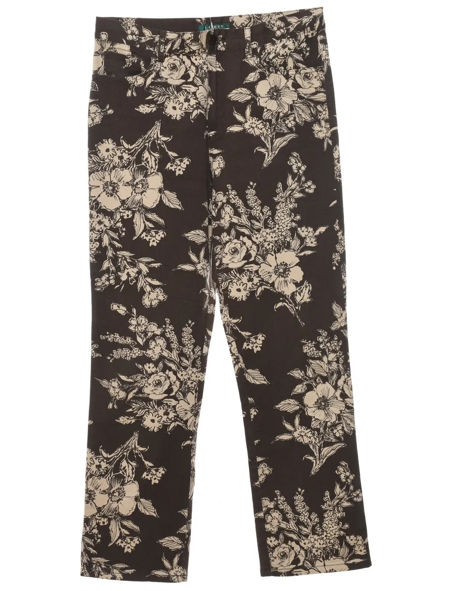 Ralph Lauren Floral Trousers - W32 L29