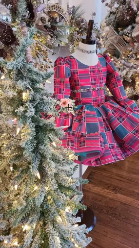 Retro plaid  (4 Year-Petite 6 Year)