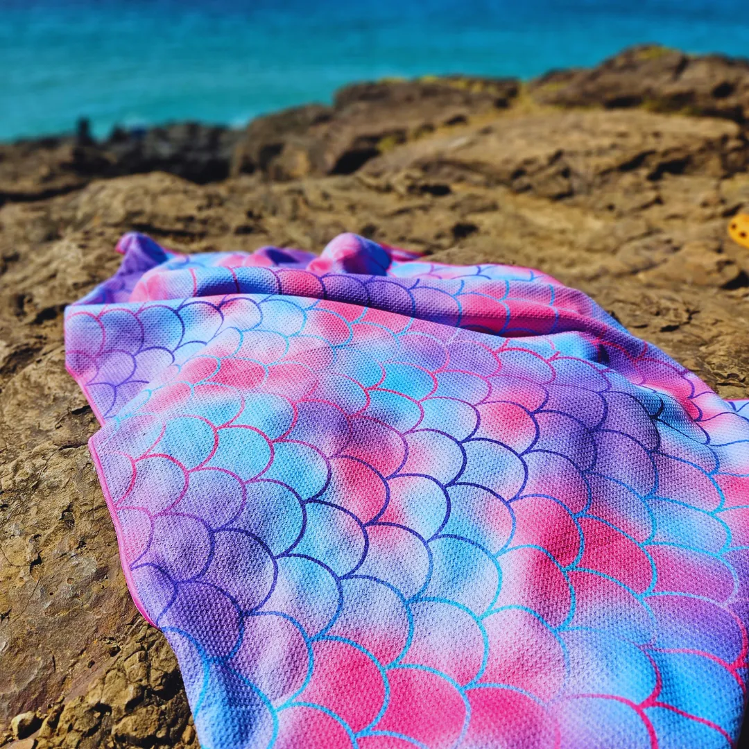 Schmik Sand Free Towel Mermaid Print